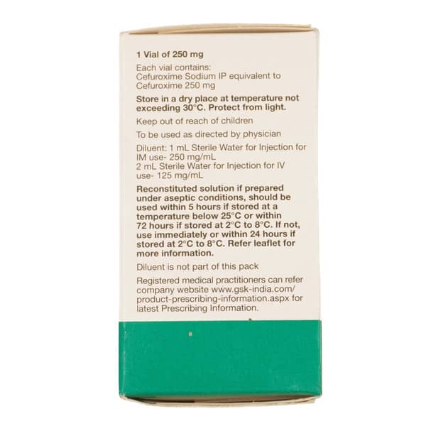 Supacef 250mg Dry Vial Of 1 Powder For Injection