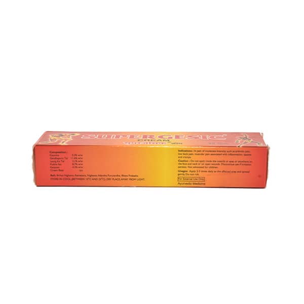 Supergesic Tube Of 30Gm Cream