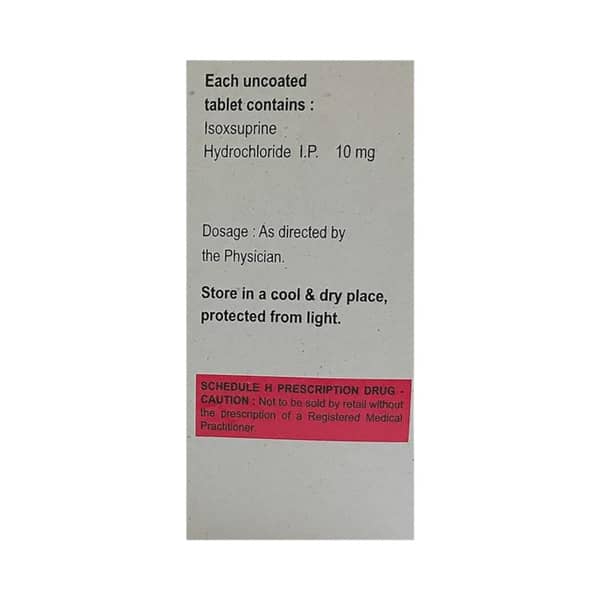 Suprox 10mg Strip Of 10 Tablets