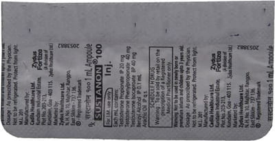 Sustanon 100mg Ampoule Of 1ml Injection