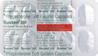 Susten 200mg Strip Of 10 Capsules