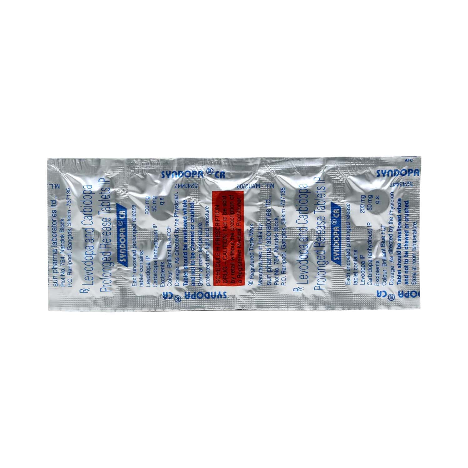 syndopa cr tablet