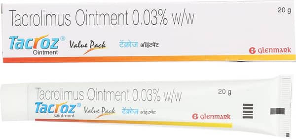 Tacroz 0.03% Tube Of 20gm Ointment