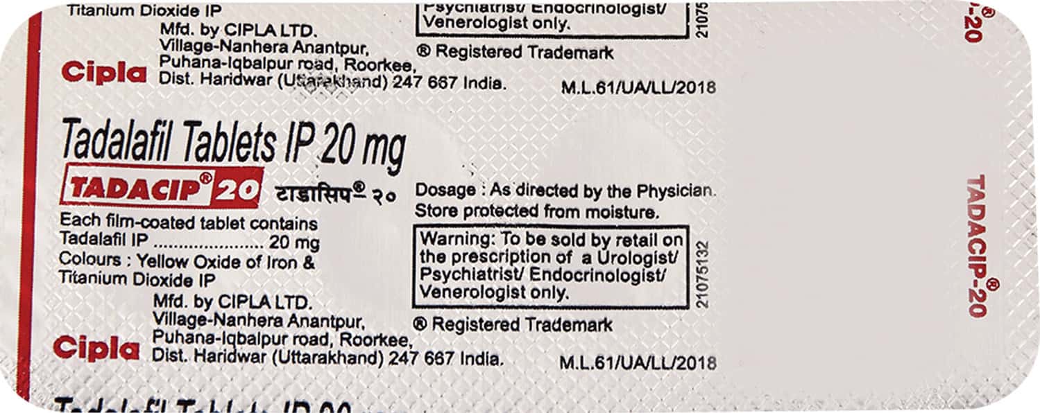 Tadacip 5mg