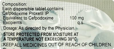 Tambac Dt 100mg Strip Of 10 Tablets