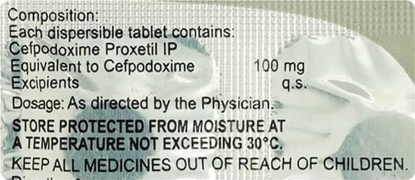Tambac Dt 100Mg Strip Of 10 Tablets