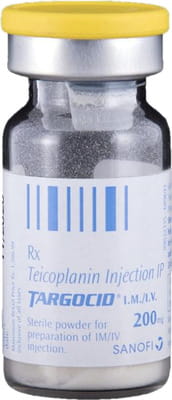 Targocid 200mg Dry Vial Of 1 Powder For Injection