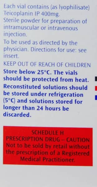 Targocid 400 Powder For Injection