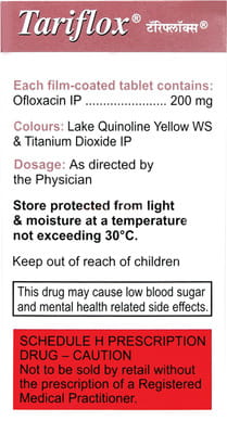 Tariflox 200mg Strip Of 10 Tablets