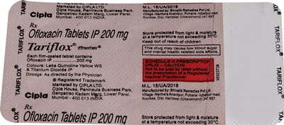 Tariflox 200mg Strip Of 10 Tablets