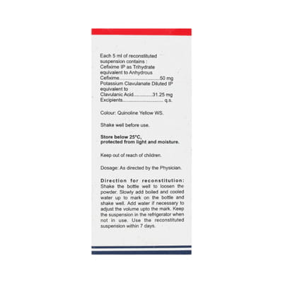 Taxim O Cv Bottle Of 30ml Dry Syrup