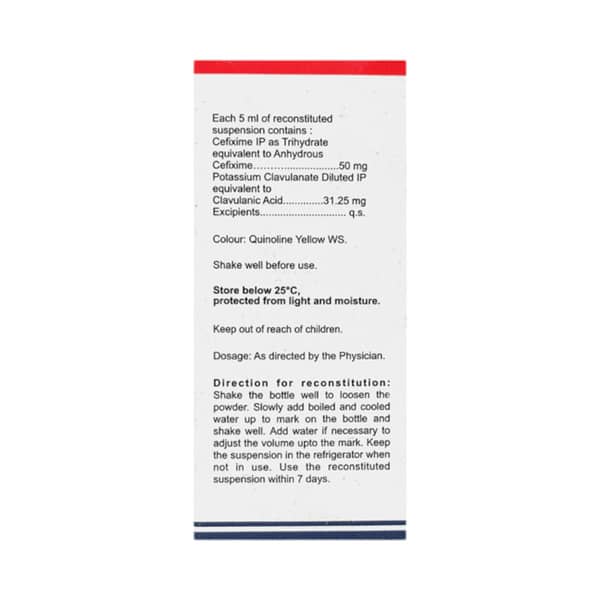 Taxim O Cv Bottle Of 30ml Dry Syrup