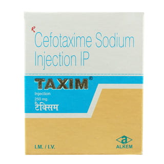 Taxim 250Mg Dry Vial Of 1 Powder For Injection