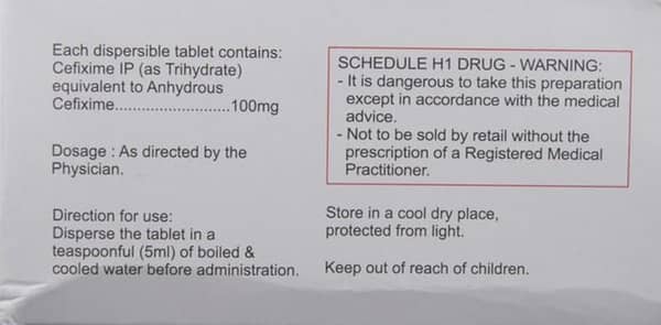 Taxim-O DT 100 Tablet