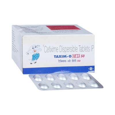 Taxim O Dt 50mg Strip Of 10 Tablets