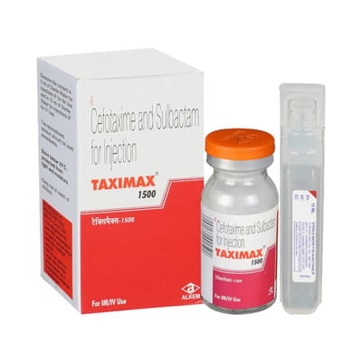 Taximax 1.5gm Dry Vial Of 1 Powder For Injection