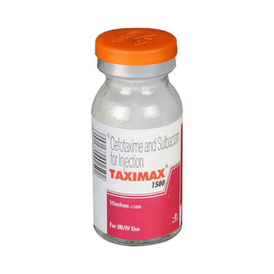 Taximax 1.5gm Dry Vial Of 1 Powder For Injection
