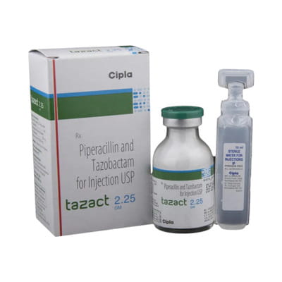 Tazact 2.25gm Dry Vial Of 1 Powder For Injection