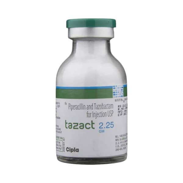 Tazact 2.25gm Dry Vial Of 1 Powder For Injection