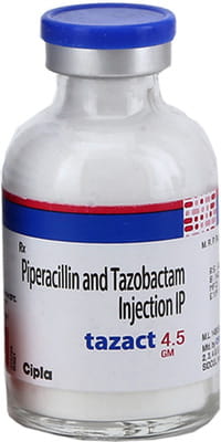 Tazact 4.5gm Dry Vial Of 1 Powder For Injection
