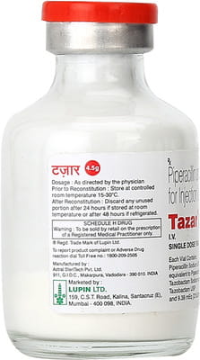 Tazar 4.5gm Dry Vial Of 1 Powder For Injection