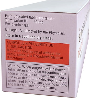 Tazloc 20mg Strip Of 10 Tablets