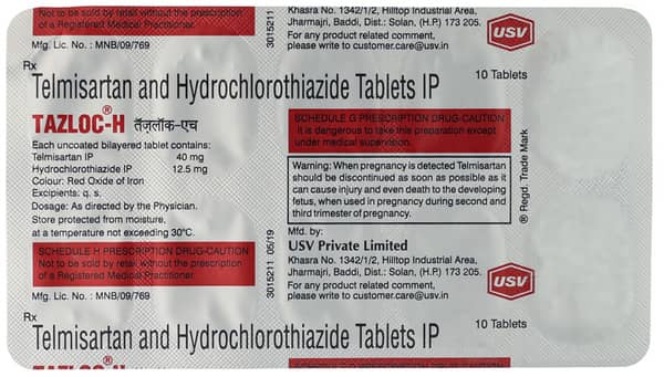 Tazloc H Tablet