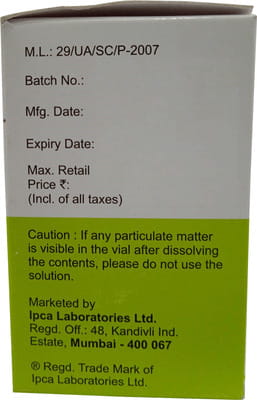 Tazofast 4.5gm Dry Vial Of 1 Powder For Injection