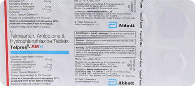 Telpres Amh Strip Of 10 Tablets