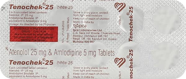 Tenochek 25Mg Strip Of 10 Tablets