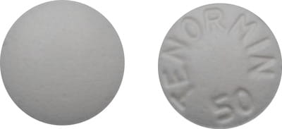 Tenormin 50mg Strip Of 14 Tablets