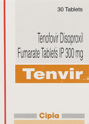 Tenvir 300mg Bottle Of 30 Tablets