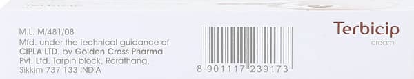 Terbicip Tube Of 10gm Cream