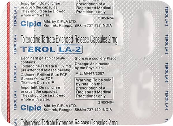 Terol La 2mg Strip Of 10 Capsules