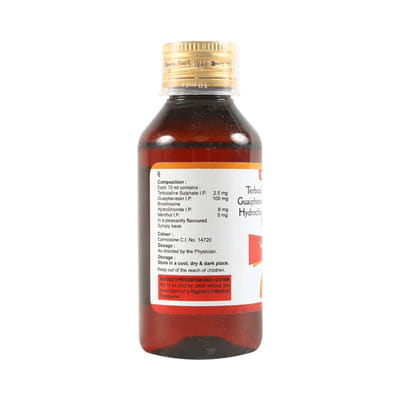 Terphylate Bottle Of 100ml Syrup
