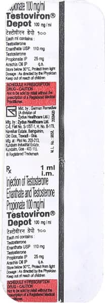 Testoviron Depot 100 Injection