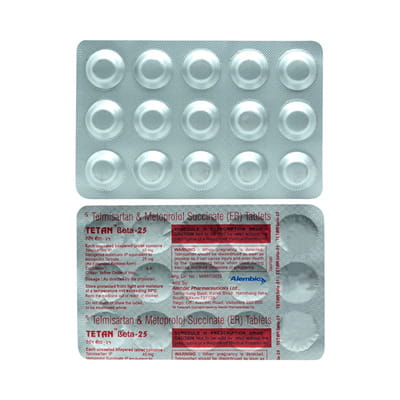 Tetan Beta 25mg Tablet