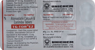 Tg Tor Ez 10mg Strip Of 10 Tablets