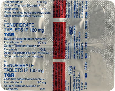 Tgr 160mg Strip Of 10 Tablets