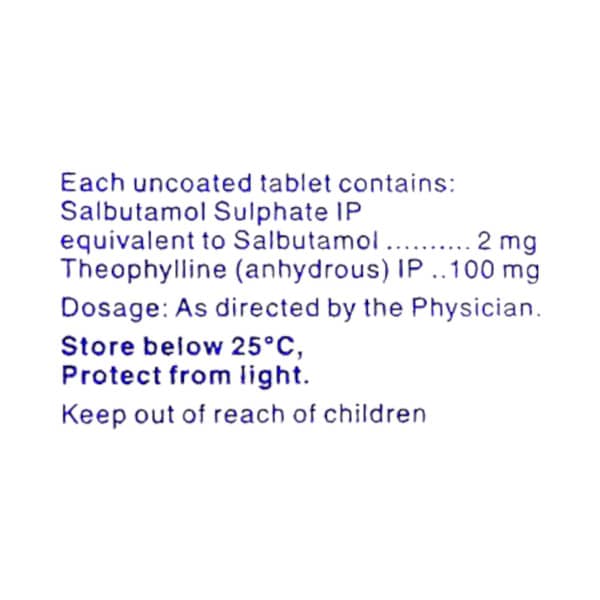 Theo Asthalin Tablet