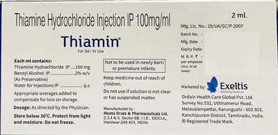 Thiamin Ampoule Of 2ml Injection
