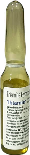 Thiamin Ampoule Of 2ml Injection