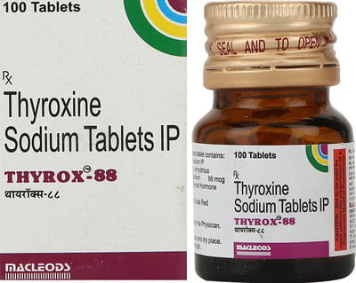 Thyrox 88mcg Bottle Of 100 Tablets