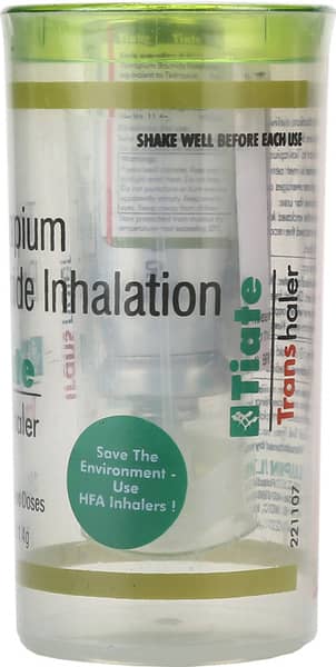 Tiate Transhaler Metered Dose Inhaler
