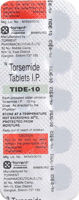Tide 10mg Strip Of 10 Tablets