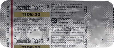 Tide 20mg Strip Of 10 Tablets