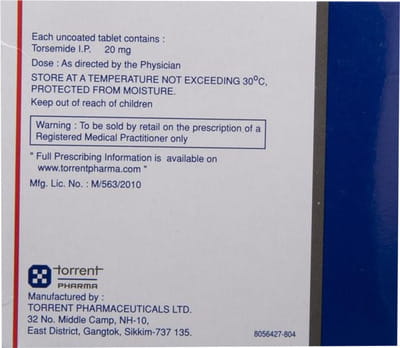 Tide 20mg Strip Of 10 Tablets