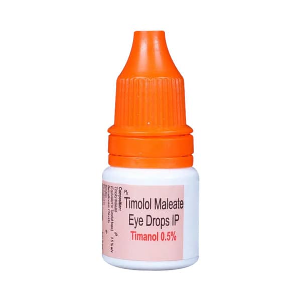 Timanol 0.5% Bottle Of 5ml Eye Drops