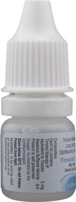 Timolet Od Bkc Free Bottle Of 3ml Eye Drops