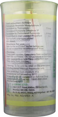 Tiomate Hfa 180md Box Of 10.8gm Transhaler